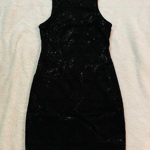 Guess - Black Sequin Dress
